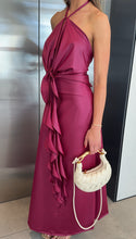 Load image into Gallery viewer, Mulan shimmer maxi skirt
