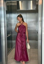 Load image into Gallery viewer, Mulan shimmer maxi skirt
